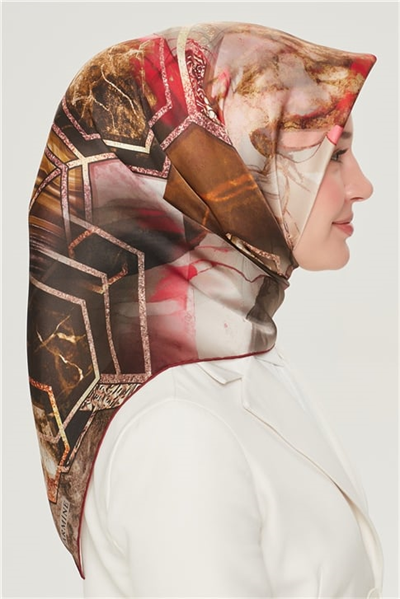Armine Sura İpek Eşarp 21Y8540 05
