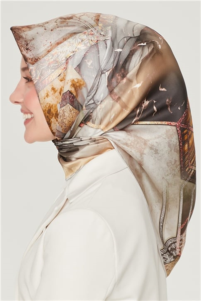 Armine Sura İpek Eşarp 21Y8540 34