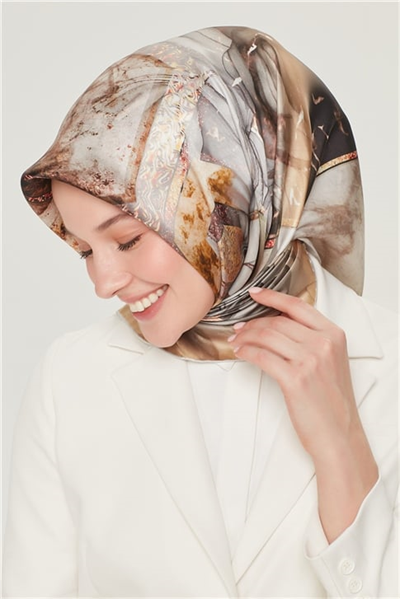 Armine Sura İpek Eşarp 21Y8540 34