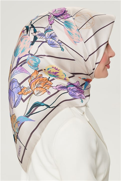 Armine Sura İpek Eşarp 21Y8549 85