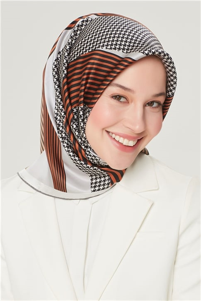 Armine Sura İpek Eşarp 21Y8552 32