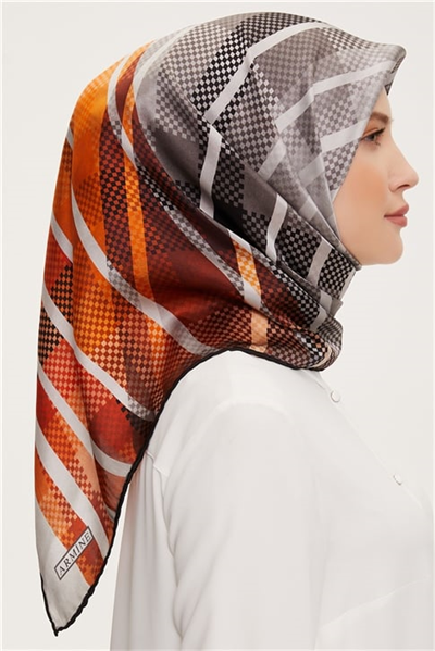 Armine Sura İpek Eşarp 22Ka3237 35