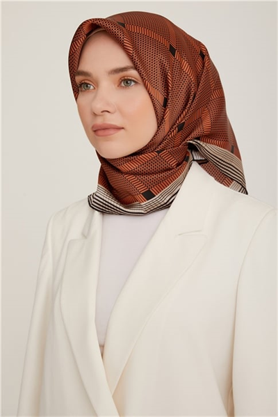 Armine Sura İpek Eşarp 22Ka8838 37