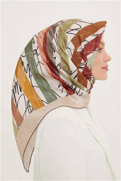 Armine Sura İpek Eşarp 22Ya3201 05