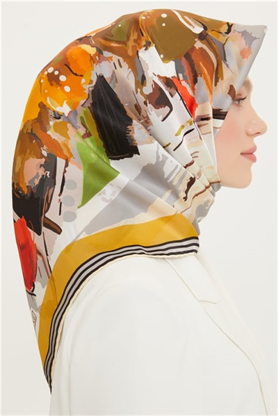 Armine Sura İpek Eşarp 22Ya8713 34