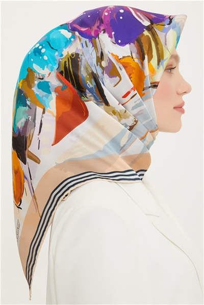 Armine Sura İpek Eşarp 22Ya8713 35