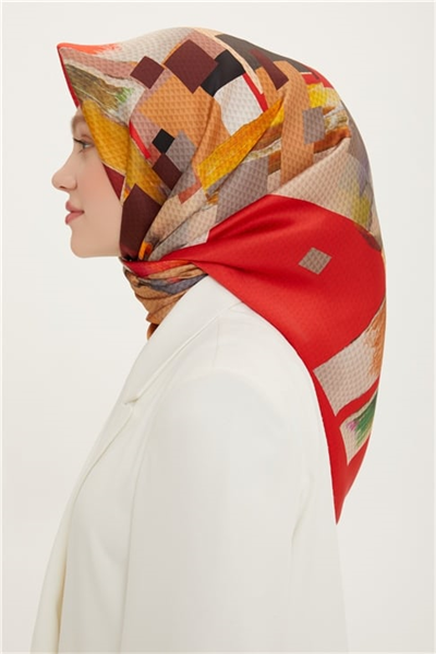 Armine Sura İpek Eşarp 22Ya8727 35