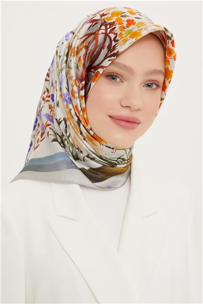 Armine Sura İpek Eşarp 22Ya8741 35