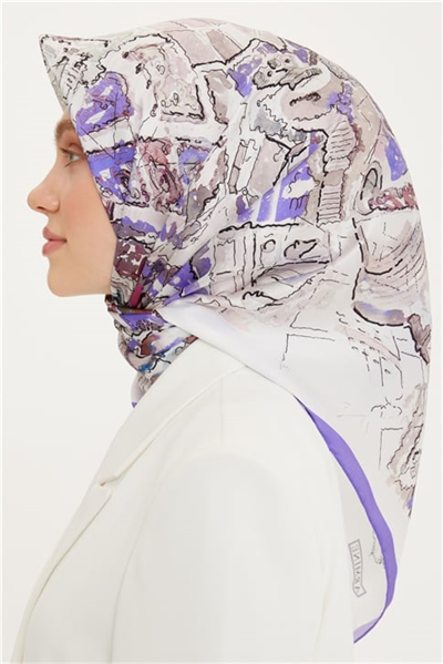 Armine Sura İpek Eşarp 22Ya8755 52