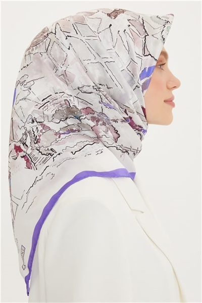 Armine Sura İpek Eşarp 22Ya8755 52