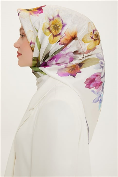 Armine Sura İpek Eşarp 22Ya8761 35