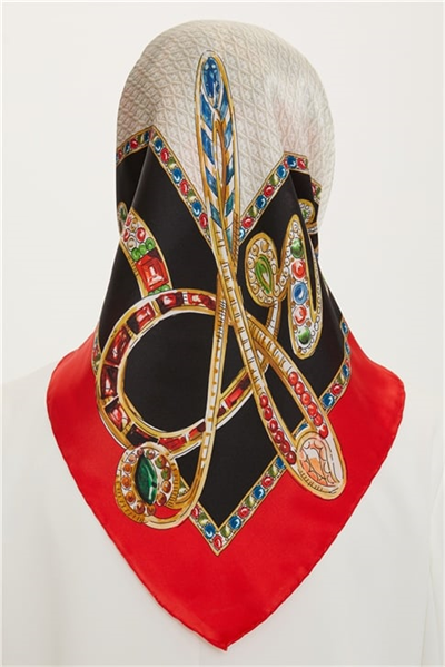 Armine Sura İpek Eşarp 22Ya8762 33