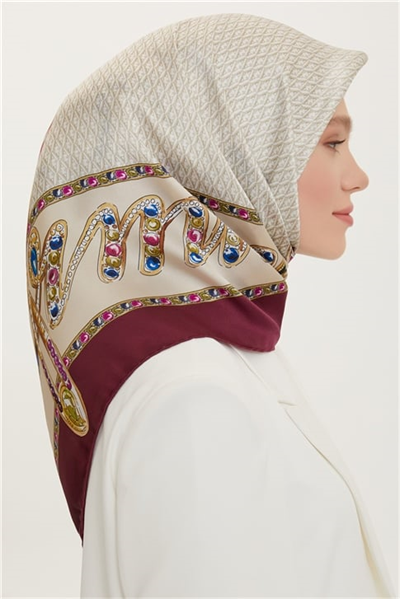 Armine Sura İpek Eşarp 22Ya8762 37