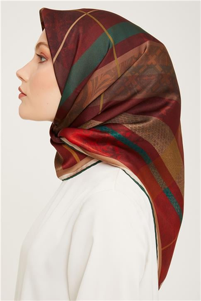 Armine Sura İpek Eşarp 23Ka9023 04