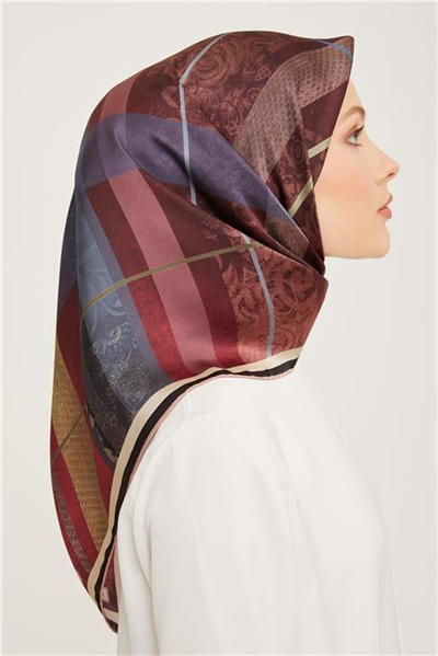 Armine Sura İpek Eşarp 23Ka9023 35
