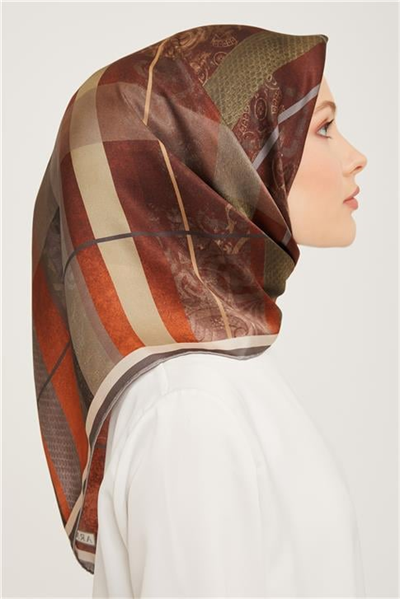 Armine Sura İpek Eşarp 23Ka9023 53