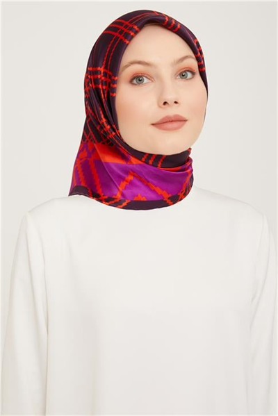 Armine Sura İpek Eşarp 23Ka9040 8 03
