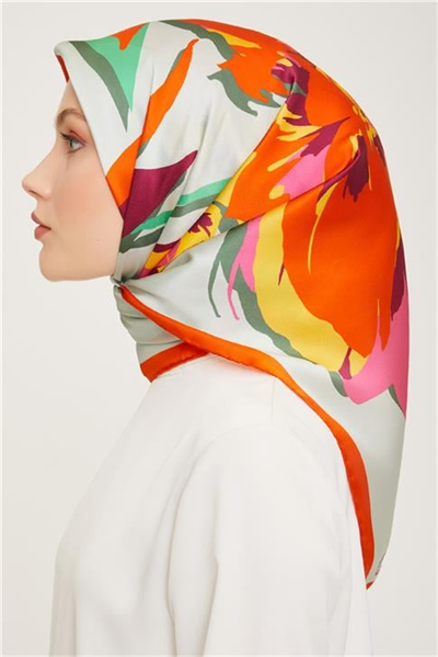 Armine Sura İpek Eşarp 23Ka9042 34