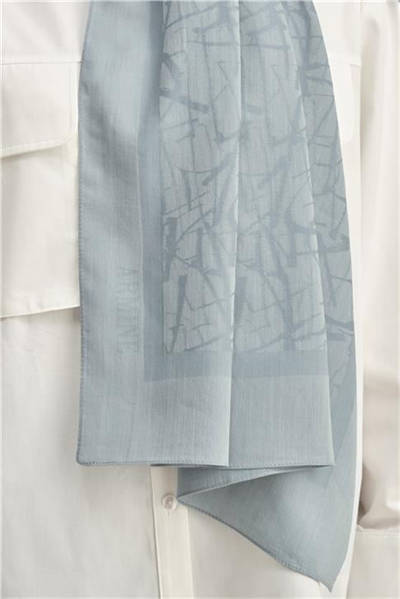 Armine Tencel İpek Kaligrafi Desen Şal 3291