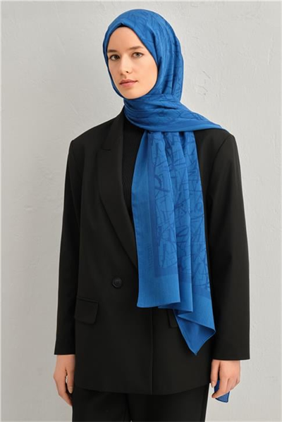 Armine Tencel İpek Kaligrafi Desen Şal 32115