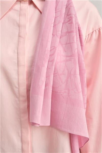 Armine Tencel İpek Kaligrafi Desen Şal 32110