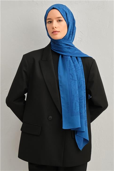 Armine Tencel İpek Kaligrafi Desen Şal 32115