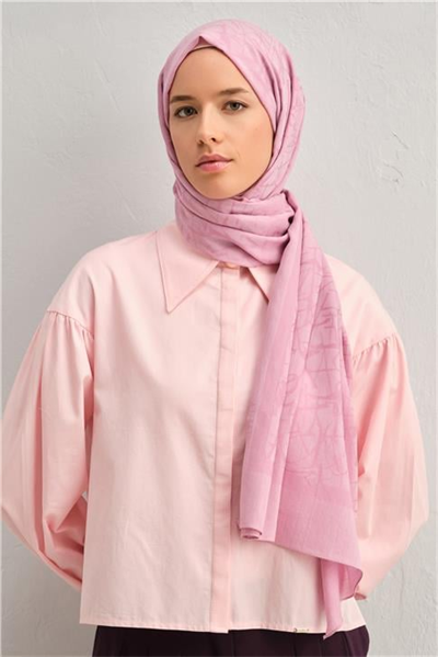 Armine Tencel İpek Kaligrafi Desen Şal 32110