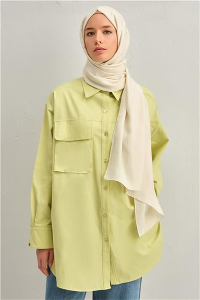 Armine Tencel İpek Minimal Monogram Desen Şal 32100
