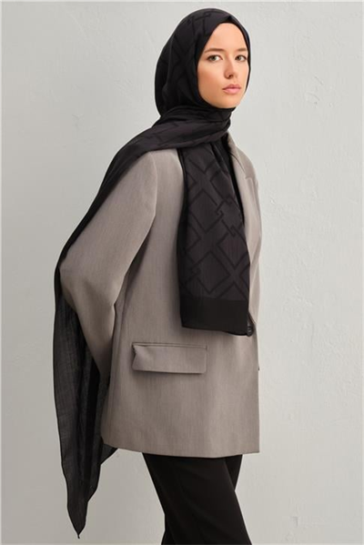 Armine Tencel İpek Zincir Desen Şal 01