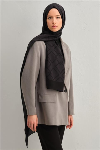 Armine Tencel İpek Zincir Desen Şal 01
