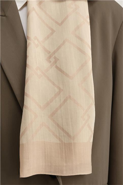 Armine Tencel İpek Zincir Desen Şal 32102