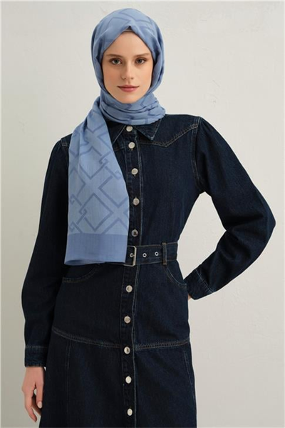 Armine Tencel İpek Zincir Desen Şal 32113