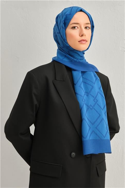 Armine Tencel İpek Zincir Desen Şal 32115
