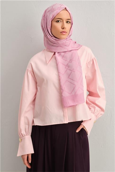Armine Tencel İpek Zincir Desen Şal 32110