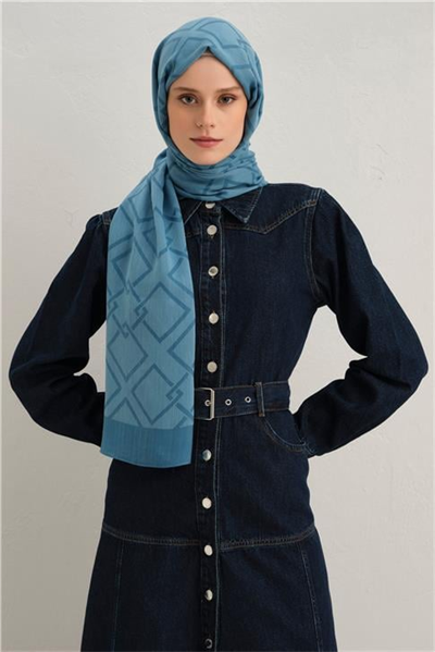 Armine Tencel İpek Zincir Desen Şal 32118