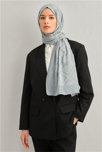 Armine Tencel İpek Zincir Desen Şal 3291