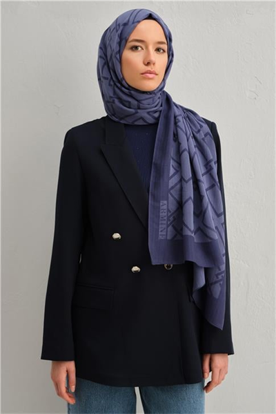 Armine Tencel İpek Zincir Desen Şal 3292