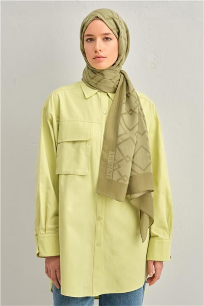 Armine Tencel İpek Zincir Desen Şal 3297