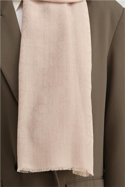 Armine Tencel Yün Geometrik Desen Şal 05