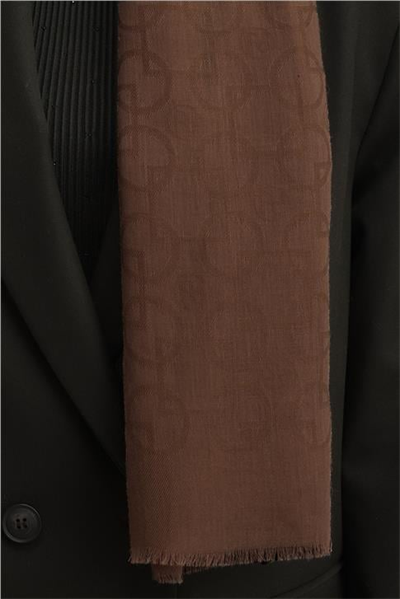 Armine Tencel Yün Geometrik Desen Şal 06