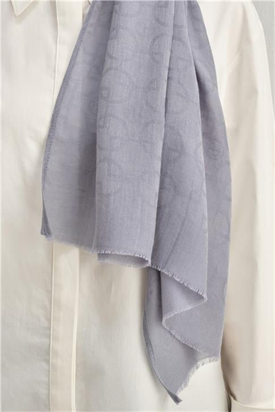 Armine Tencel Yün Geometrik Desen Şal 30