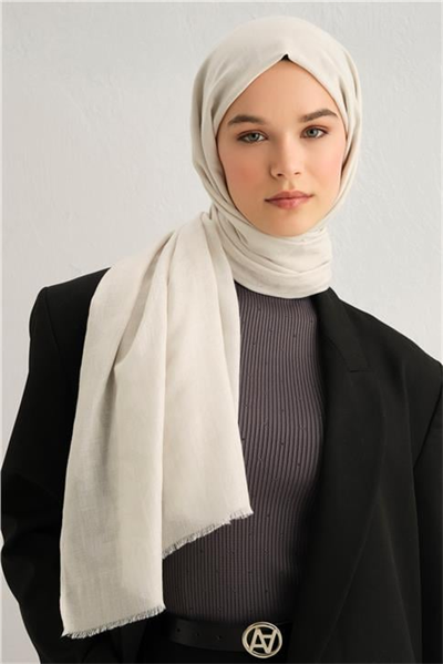Armine Tencel Yün Monogram Desen Şal 07
