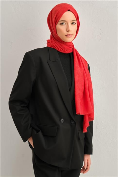 Armine Tencel Yün Monogram Desen Şal 13