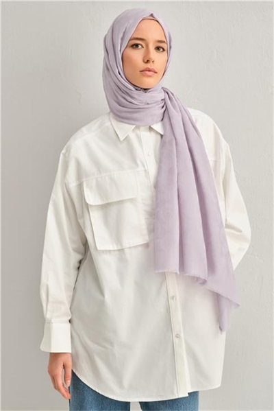 Armine Tencel Yün Monogram Desen Şal 15