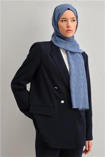 Armine Tencel Yün Monogram Desen Şal 16