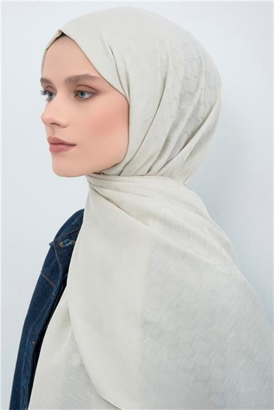 Armine Tencel Yün Monogram Desen Şal 17
