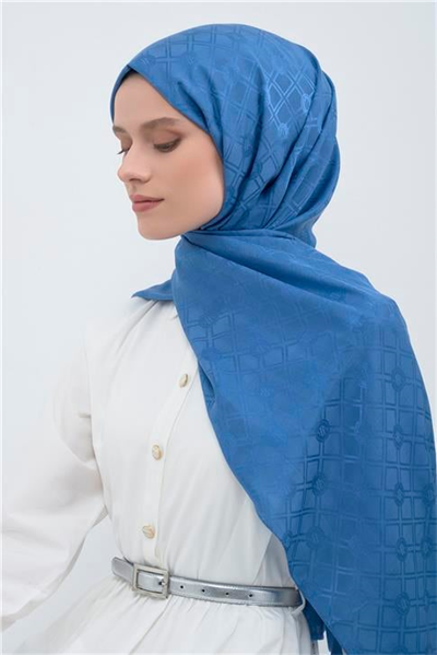 Armine Tencel Yün Monogram Desen Şal 28