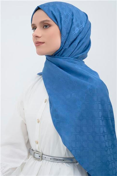 Armine Tencel Yün Monogram Desen Şal 28