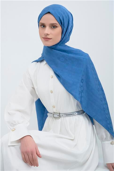 Armine Tencel Yün Monogram Desen Şal 28