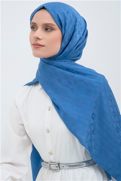 Armine Tencel Yün Monogram Desen Şal 28